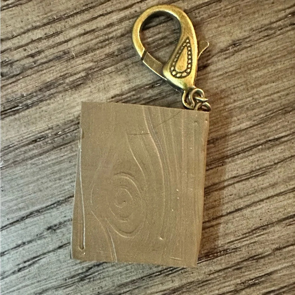 Lady Bug And Mushrooms Book Handbag Charm Key Ring - Picture 2 of 5